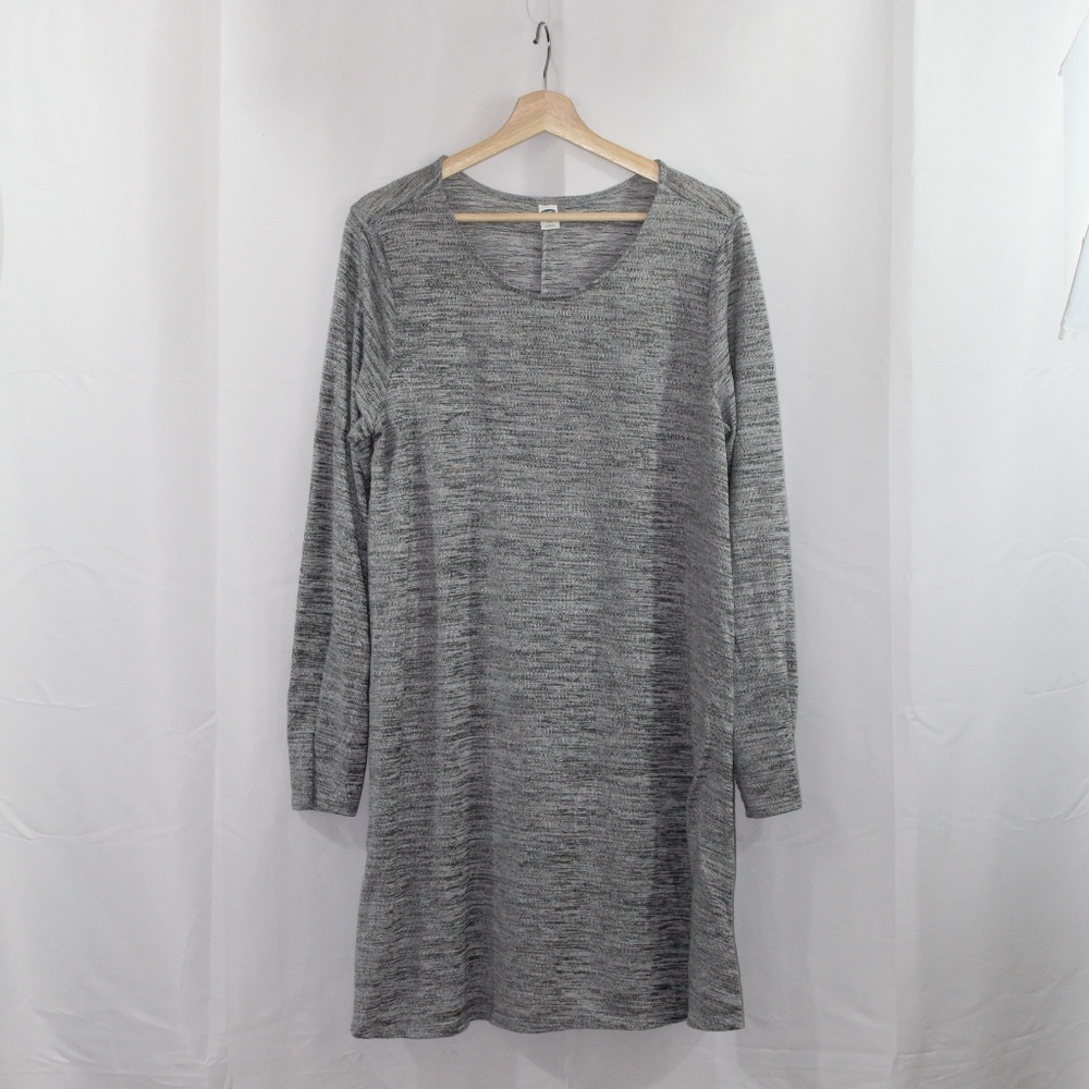 Jersey-Knit Swing Dress